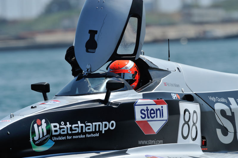 Crash in Brindisi race