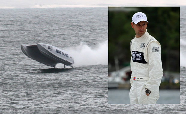 Pål Virik Nilsen Powerboat Class-1 pilot. PHOTO: Kristian Vabø